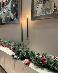 Festone di Natale LED PAIMIO 270 cm Verde
