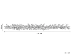 Festone di Natale LED PAIMIO 270 cm Verde