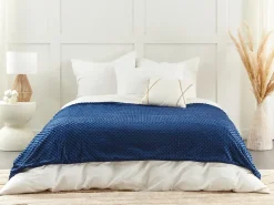 Fodera per coperta ponderata 1000 CALLISTO 135 x 200 cm Blu marino