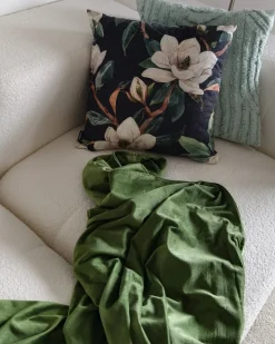 Fodera per coperta ponderata 800 RHEA 120 x 180 cm Verde scuro
