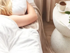 Fodera per coperta ponderata 1000 RHEA 135 x 200 cm Bianco