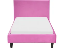 Fodera per struttura letto Velluto FITOU 90 x 200 cm Fucsia