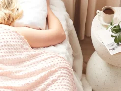 Fodera per coperta ponderata 800 CALLISTO 120 x 180 cm Rosa pastello