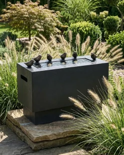Fontana da giardino FERRERA Nero