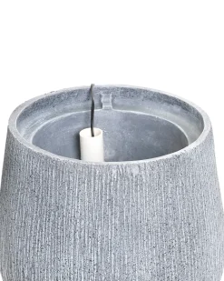 Fontana da giardino LED CASCATA Grigio