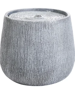 Fontana da giardino LED CASCATA Grigio