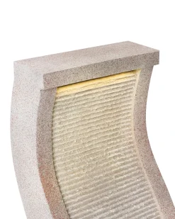 Fontana da giardino LED FORMIGA Beige