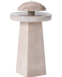 Fontana da giardino LED HUNLEN Beige