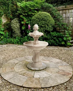 Fontana da giardino LIMBARA Beige chiaro
