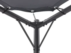 Gazebo AVENTINE Metallo 300 cm 300 cm Grigio scuro