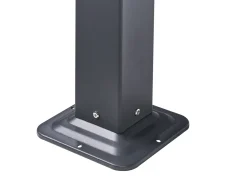 Gazebo FORNOLI Metallo 296 cm 296 cm Nero