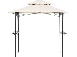 Gazebo NARO Metallo 240 cm 148 cm Beige