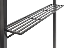 Gazebo NARO Metallo 240 cm 148 cm Grigio
