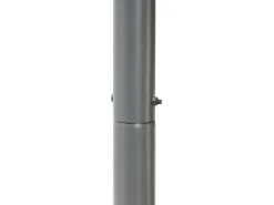 Gazebo VIMINO Metallo 282 cm 294 cm Grigio scuro