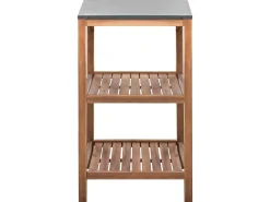 Isola per cucina esterna BRUCOLI Legno d'acacia Marrone