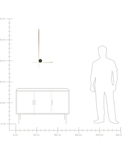 Lampada da parete a LED NUEVO Metallo Oro