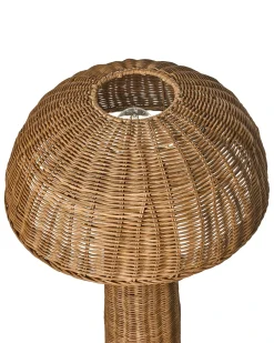 Lampada da pavimento ALERO Rattan Naturale