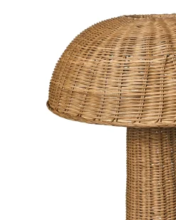 Lampada da pavimento ALERO Rattan Naturale