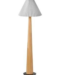 Lampada da pavimento ALIGIDE Legno Naturale