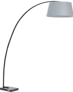 Lampada da pavimento BENUE Metallo Grigio