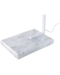 Lampada da pavimento BENUE Metallo Bianco