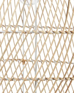 Lampada da pavimento BERNICA Rattan Naturale