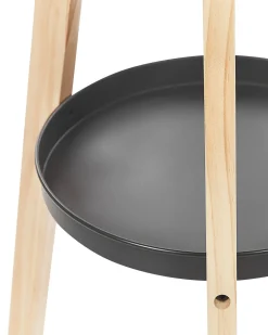 Lampada da pavimento BLUFF Legno di pino Bianco