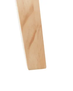 Lampada da pavimento BLUFF Legno di pino Bianco