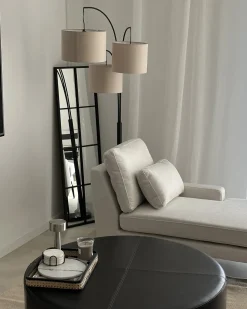 Lampada da pavimento CARONI Lino Beige