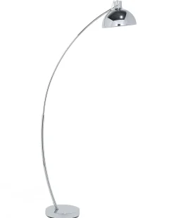 Lampada da pavimento DINTEL Metallo Argento