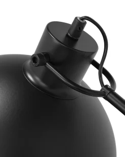 Lampada da pavimento DINTEL Metallo Nero