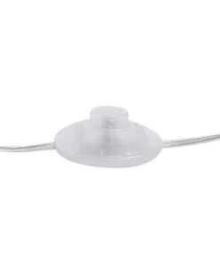 Lampada da pavimento EVANS Metallo Bianco
