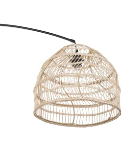 Lampada da pavimento GUAVIARE Rattan Beige