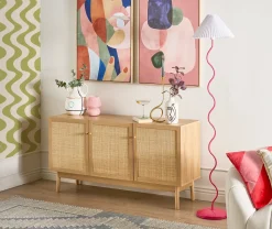 Lampada da pavimento JIKAWO Metallo Rosa