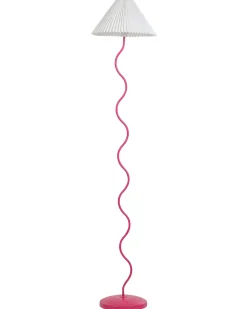 Lampada da pavimento JIKAWO Metallo Rosa