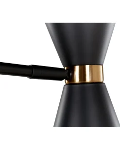 Lampada da pavimento MELAWI Metallo Nero