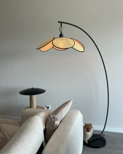 Lampada da pavimento MERRICA Metallo Nero
