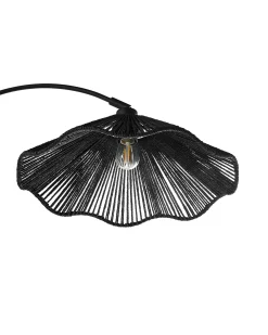 Lampada da pavimento MIGORI Carta Nero