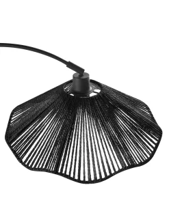 Lampada da pavimento MIGORI Carta Nero