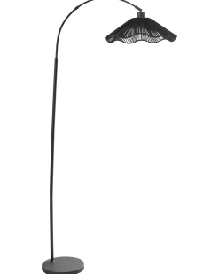Lampada da pavimento MIGORI Carta Nero