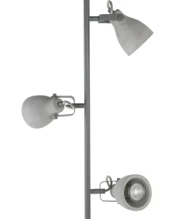 Lampada da pavimento MISTAGO Regolabile Cemento Grigio
