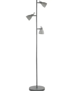 Lampada da pavimento MISTAGO Regolabile Cemento Grigio
