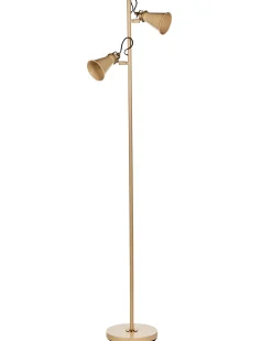 Lampada da pavimento MOYOLA Regolabile Metallo Beige