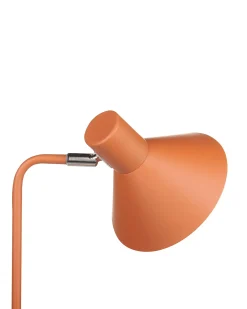Lampada da pavimento RIMAVA Regolabile Metallo Arancione