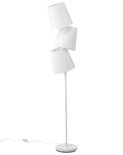 Lampada da pavimento RIO GRANDE Metallo Bianco sporco