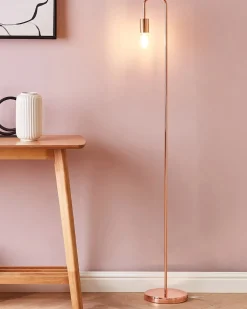 Lampada da pavimento SAVENA Metallo Rame