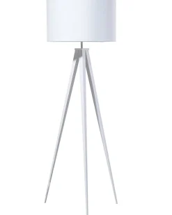 Lampada da pavimento STILETTO Metallo Bianco