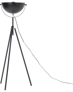 Lampada da pavimento THAMES Metallo Nero