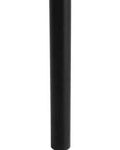 Lampada da pavimento THAMES Metallo Nero