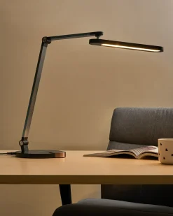 Lampada da scrivania a LED CAROY con Caricatore wireless Nero